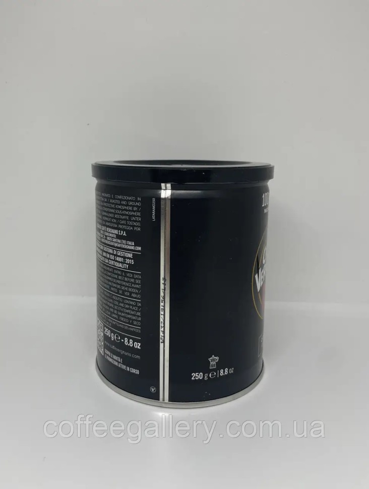 Кофе молотый Caffe Vergnano 100% Arabica 250г