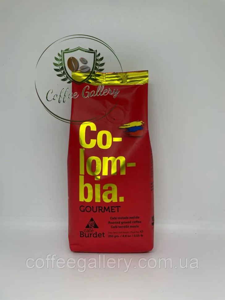 Кофе молотый Cafe Burdet Colombia Gourmet 250 г