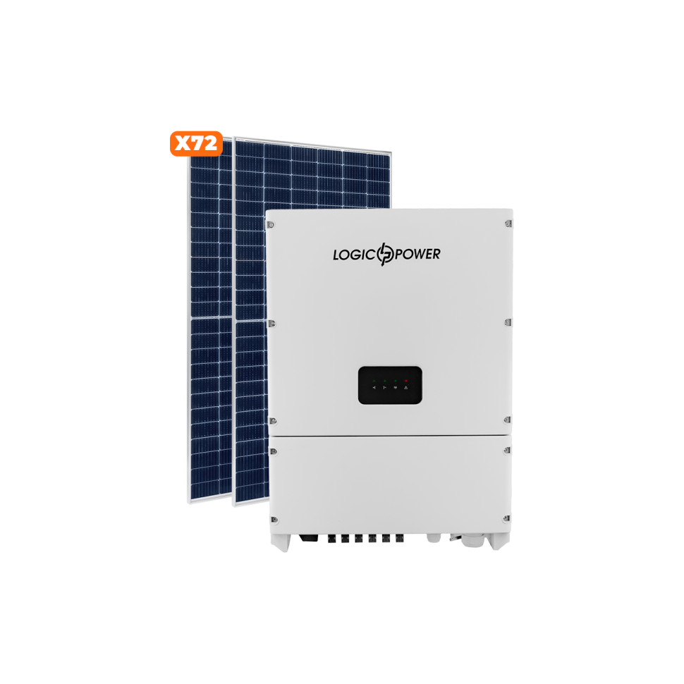 Комплект СЭС 30 kW GRID 3Ф под зеленый тариф