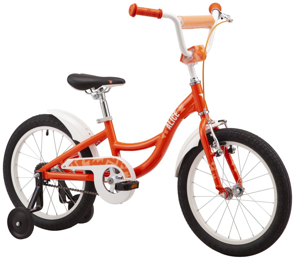 Велосипед 18" Pride ALICE 18 2023 оранжевый Велосипед 18" Pride ALICE 18 2023 оранжевый