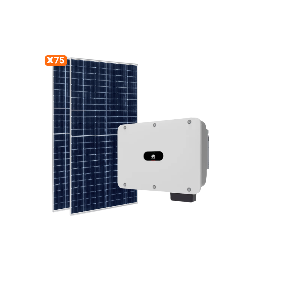 Солнечная электростанция (СЭС) 30 kW Huawei GRID 3Ф (под зеленый...