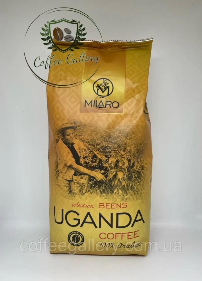 Кофе в зернах Milaro Uganda 100% Arabica 1000 г