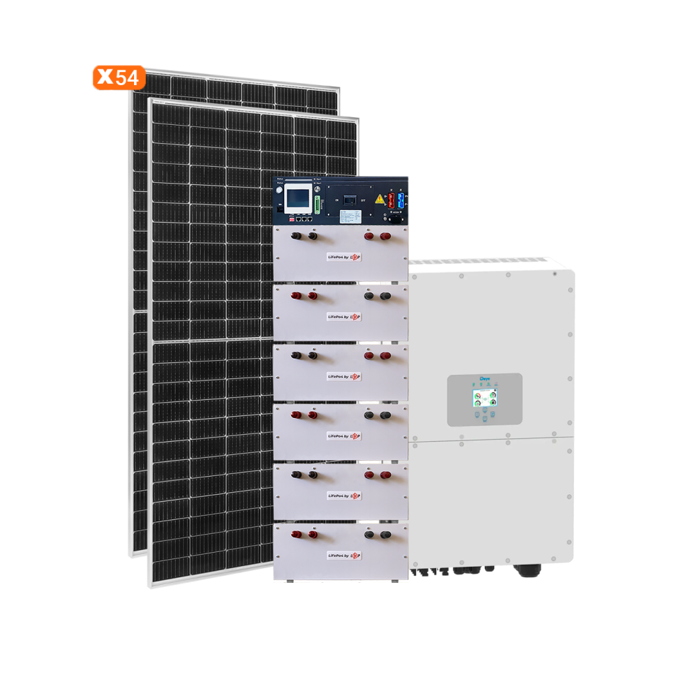 Солнечная электростанция (СЭС) 30kW GRID 3Ф с АКБ (возможно...