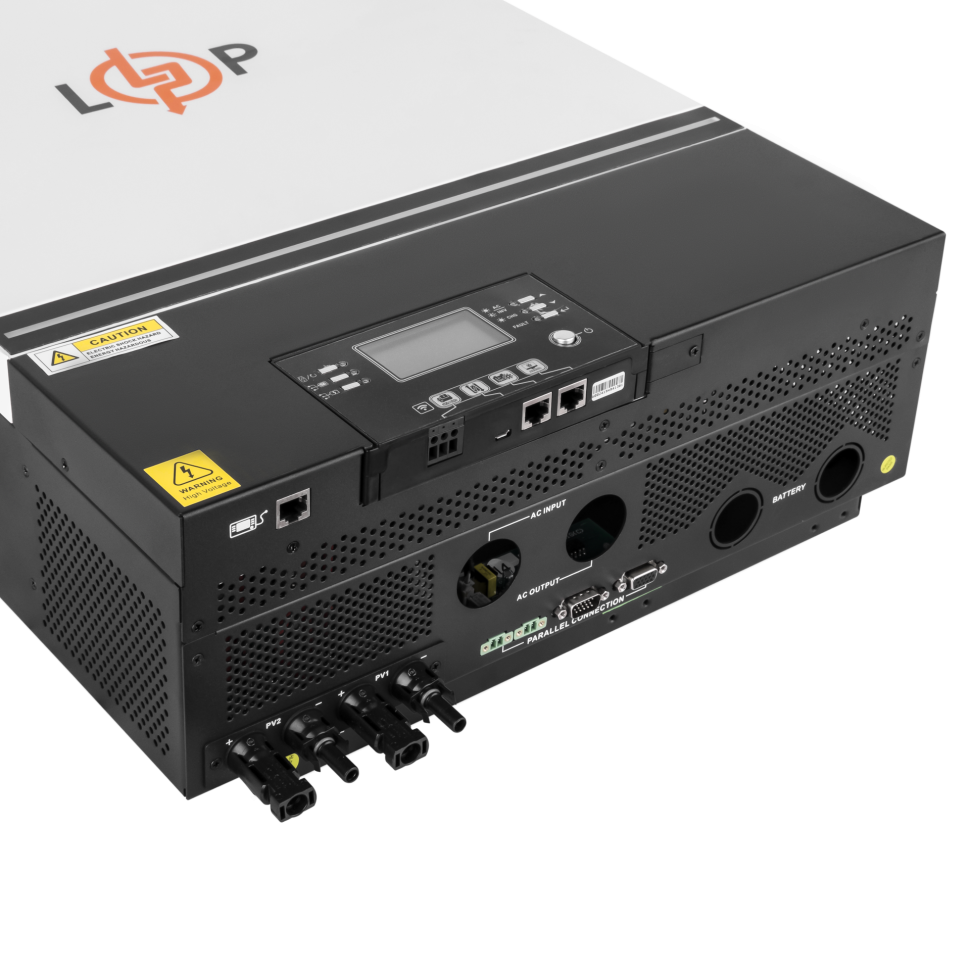Гибридный солнечный инвертор (ИБП) LPW-HY-MAX-8000VA (8000Вт) 48V 80A MPPT 90-450V Гибридный солнечный инвертор (ИБП) LPW-HY-MAX-8000VA (8000Вт) 48V 80A MPPT 90-450V