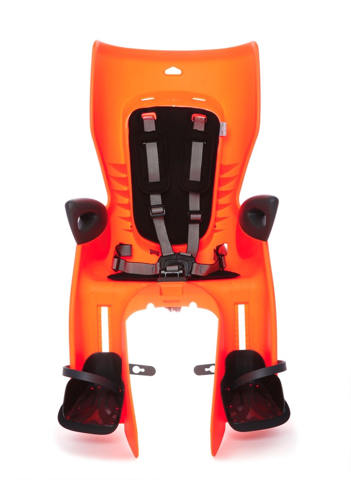 Сиденье задн. Bellelli Summer Standart B-fix до 22кг, оранжевое с...