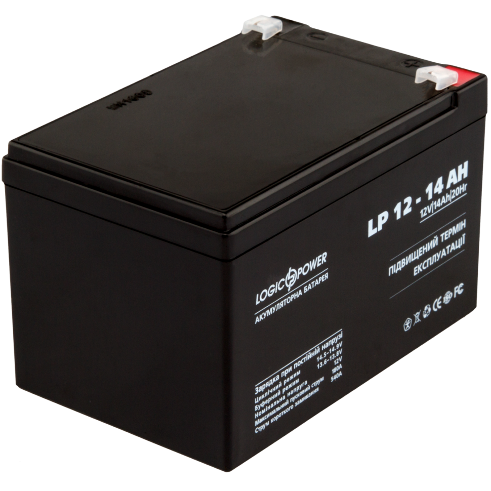 Аккумулятор AGM LogicPower LP 12V - 14 Ah Silver