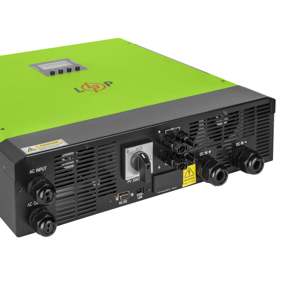 Гибридный солнечный инвертор (ИБП) LPW-VHY-G5532-5500VA (5500Вт) 48V 60A MPPT 120-450V ON-OFF GRID Гибридный солнечный инвертор (ИБП) LPW-VHY-G5532-5500VA (5500Вт) 48V 60A MPPT 120-450V ON-OFF GRID