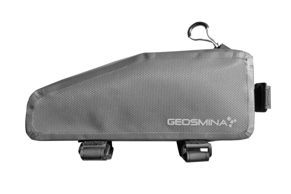 Сумка на верхнюю трубу GEOSMINA Large Top Tube Bag (1L), 160г, серая