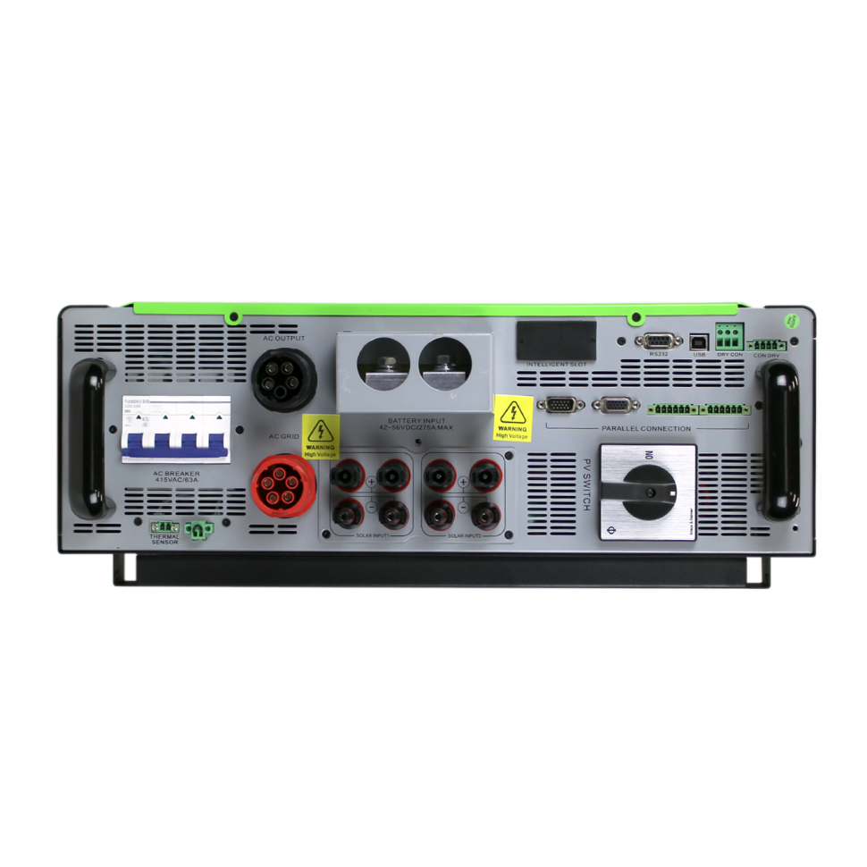 Гибридный солнечный инвертор (ИБП) LPW-HMG-104815-10kVA (10кВт) 48V 2MPPT 400-800V - 3 фазный Гибридный солнечный инвертор (ИБП) LPW-HMG-104815-10kVA (10кВт) 48V 2MPPT 400-800V - 3 фазный