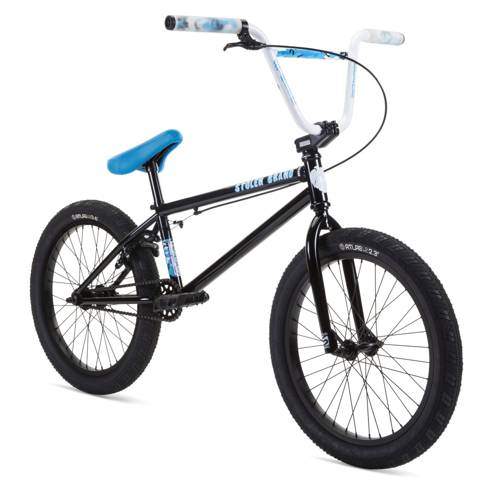 Велосипед 20" Stolen STEREO 20.75" 2023 BLACK W/ SWAT BLUE CAMO Велосипед 20" Stolen STEREO 20.75" 2023 BLACK W/ SWAT BLUE CAMO