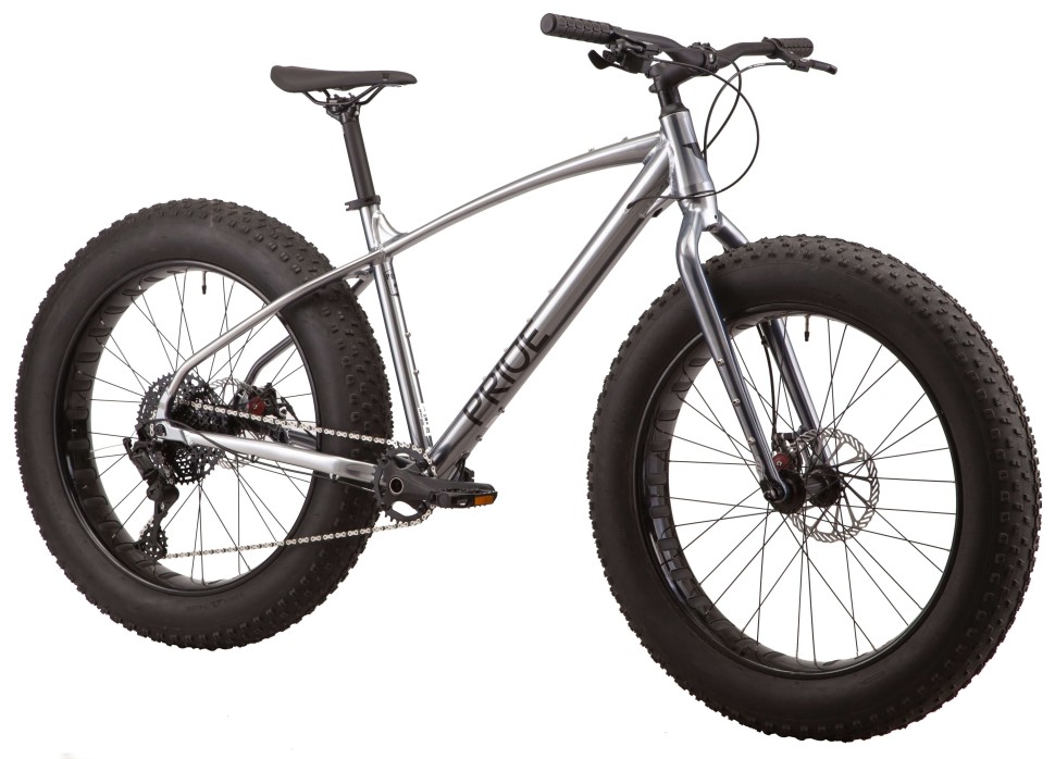 Велосипед 26" Pride DONUT 6.3 рама - M 2023 серый Велосипед 26" Pride DONUT 6.3 рама - M 2023 серый