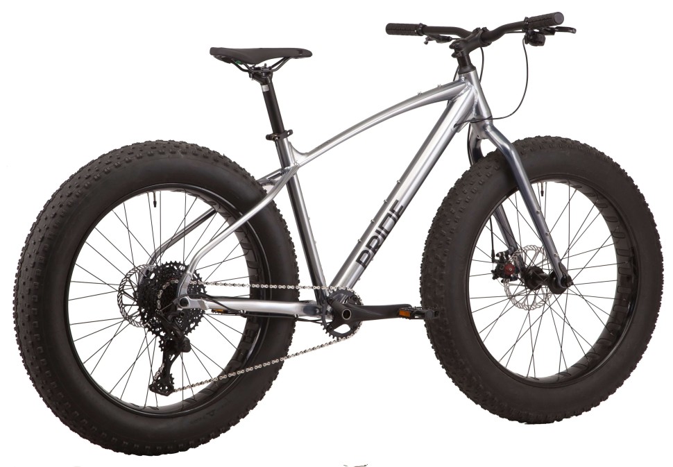 Велосипед 26" Pride DONUT 6.3 рама - M 2023 серый Велосипед 26" Pride DONUT 6.3 рама - M 2023 серый