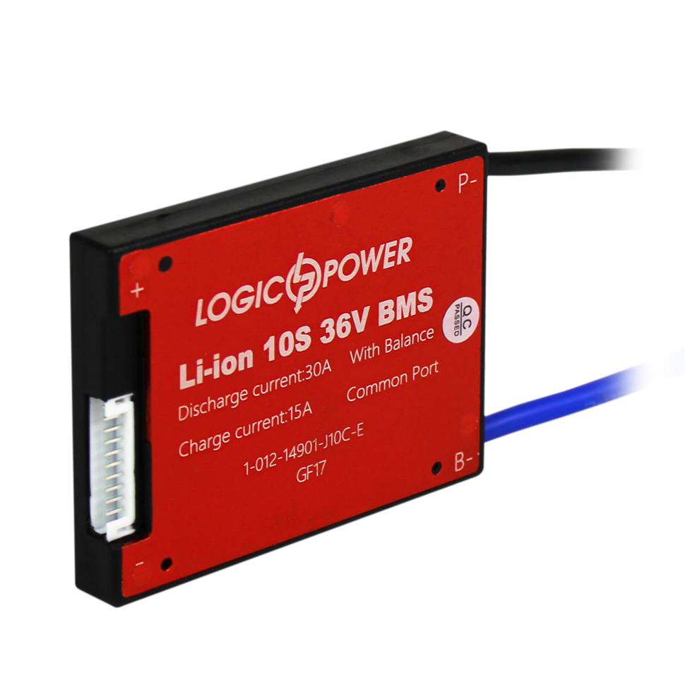 BMS плата LogicPower LP Li-ion 36V 10S Dis 30A Ch 15A BMS плата LogicPower LP Li-ion 36V 10S Dis 30A Ch 15A