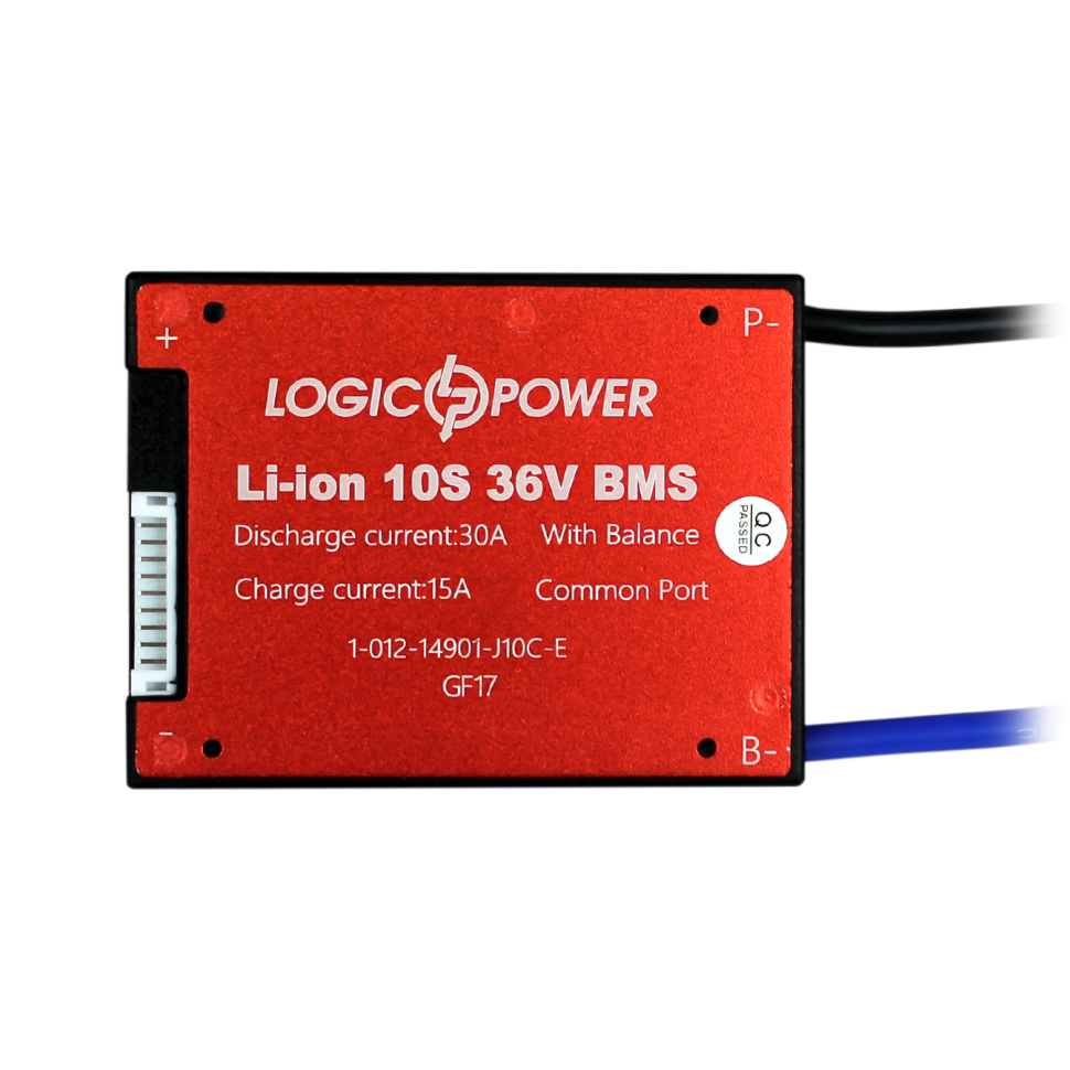 BMS плата LogicPower LP Li-ion 36V 10S Dis 30A Ch 15A BMS плата LogicPower LP Li-ion 36V 10S Dis 30A Ch 15A