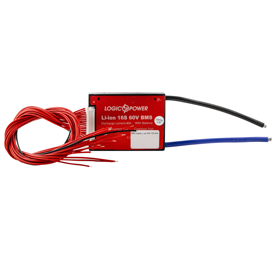 BMS плата LogicPower LP Li-ion 60V 16S 40A симметрия BMS плата LogicPower LP Li-ion 60V 16S 40A симметрия