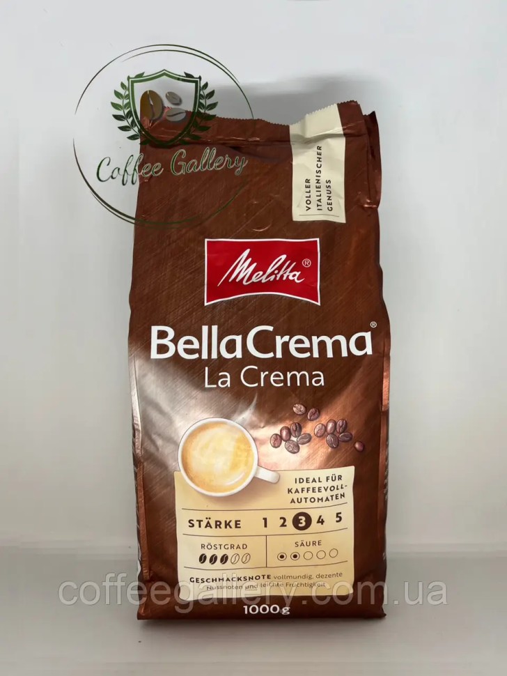 Кофе в зернах Melitta Bella Crema 1000 г LA Crema