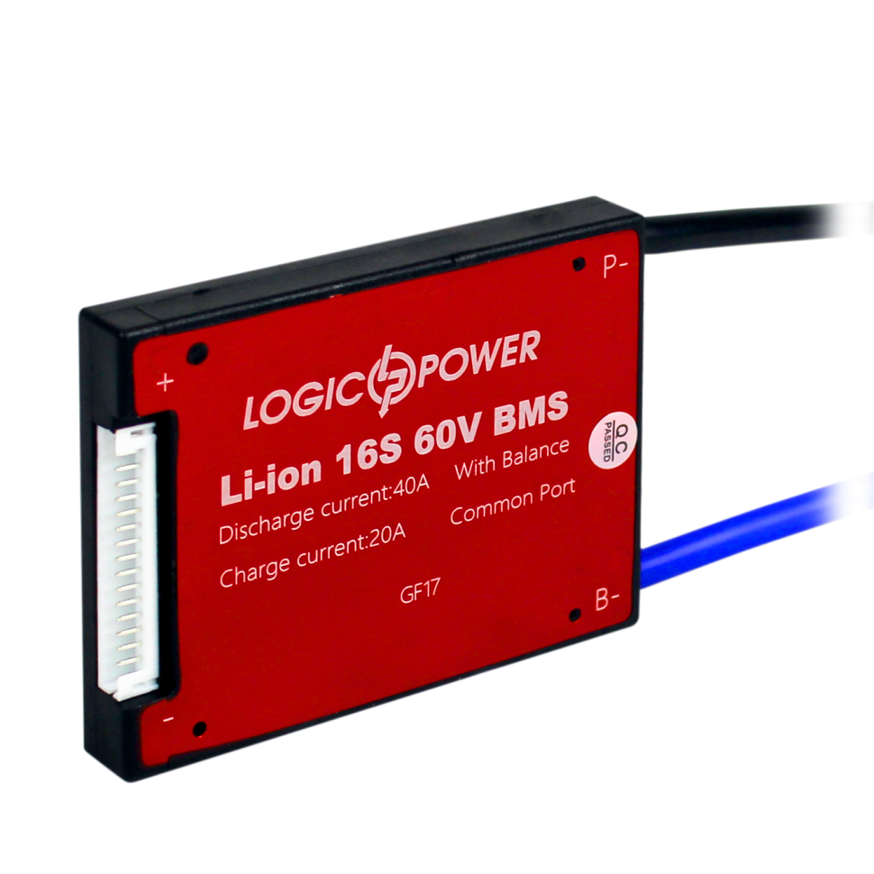 BMS плата LogicPower LP Li-ion 60V 16S Dis 40A Ch 20A BMS плата LogicPower LP Li-ion 60V 16S Dis 40A Ch 20A