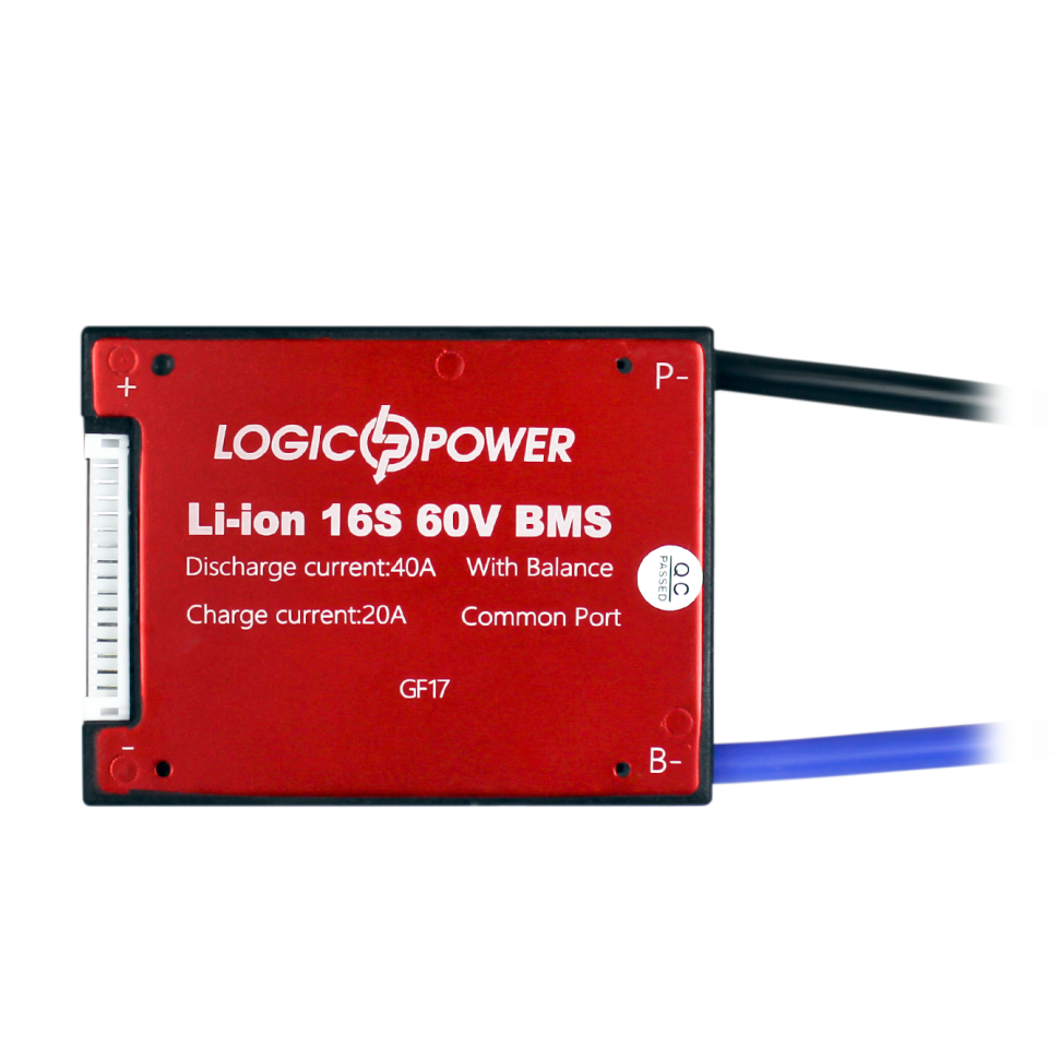 BMS плата LogicPower LP Li-ion 60V 16S Dis 40A Ch 20A BMS плата LogicPower LP Li-ion 60V 16S Dis 40A Ch 20A