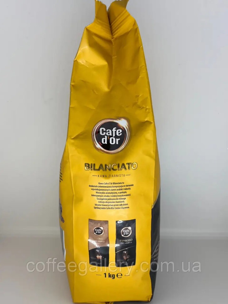 Кофе в зернах Cafe d’Or Bilanciato 1000 г Кофе в зернах Cafe d’Or Bilanciato 1000 г