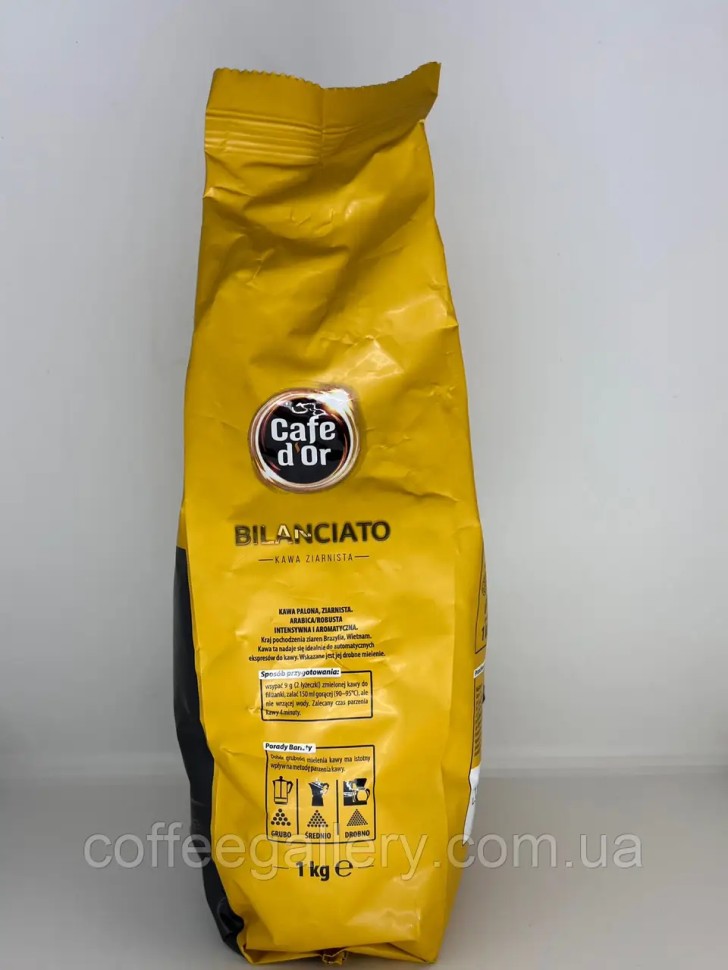 Кофе в зернах Cafe d’Or Bilanciato 1000 г Кофе в зернах Cafe d’Or Bilanciato 1000 г