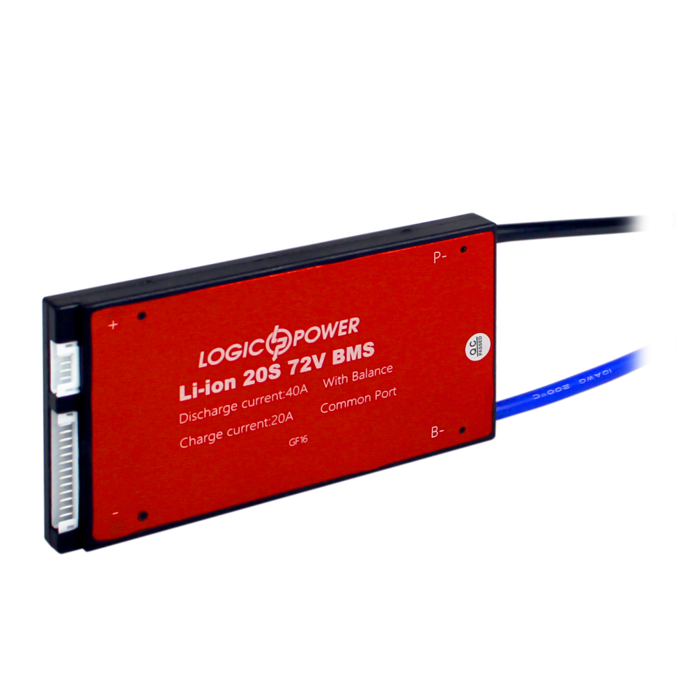 BMS плата LogicPower LP Li-ion 72V 20S Dis 40A Ch 20A BMS плата LogicPower LP Li-ion 72V 20S Dis 40A Ch 20A