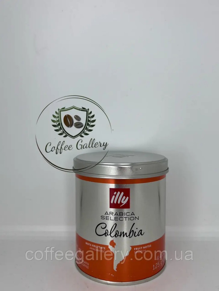 Кофе молотый illy Colombia Arabica 125г